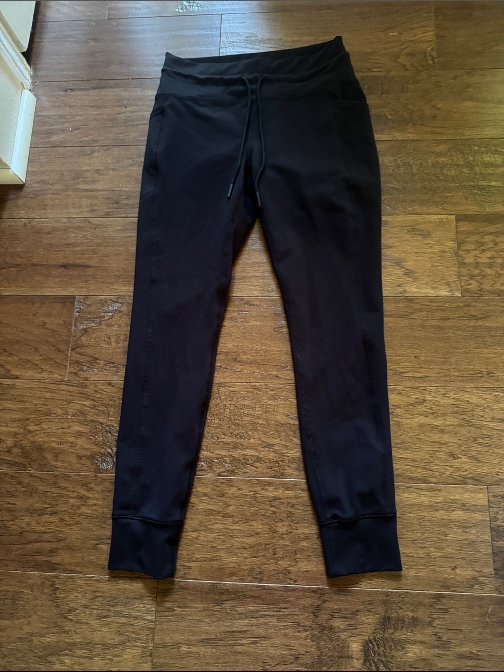 Spyder Black Women's Active Leggings with Drawstring Waist